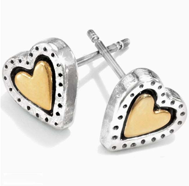 Rendezvous Mini Heart Post Earrings