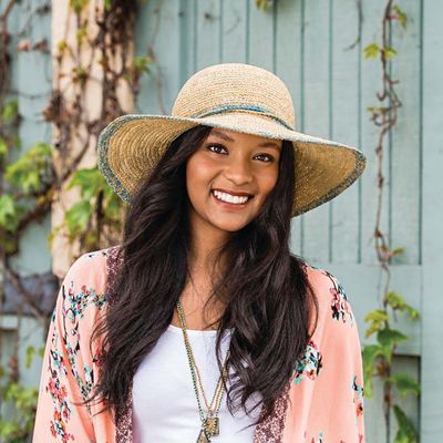 Camille Raffia Hat