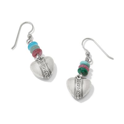 Brighton Mingle Sweetheart Bead French Wire Earrings