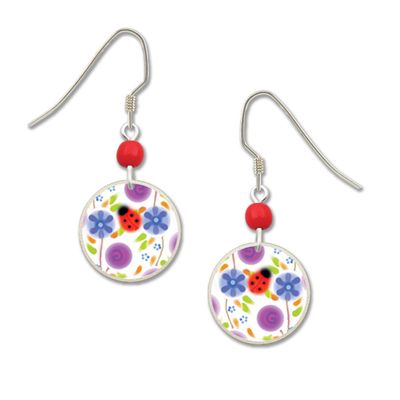 Lady Bug &amp; Flowers-LT