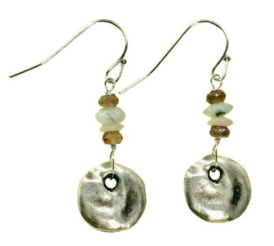Coin W/Mixed Stones
