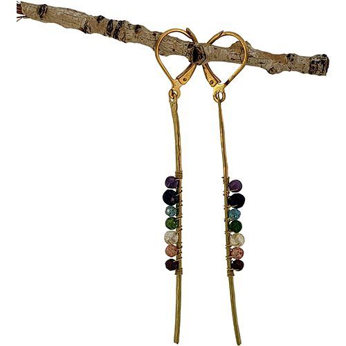 Chakra Drop Earrings