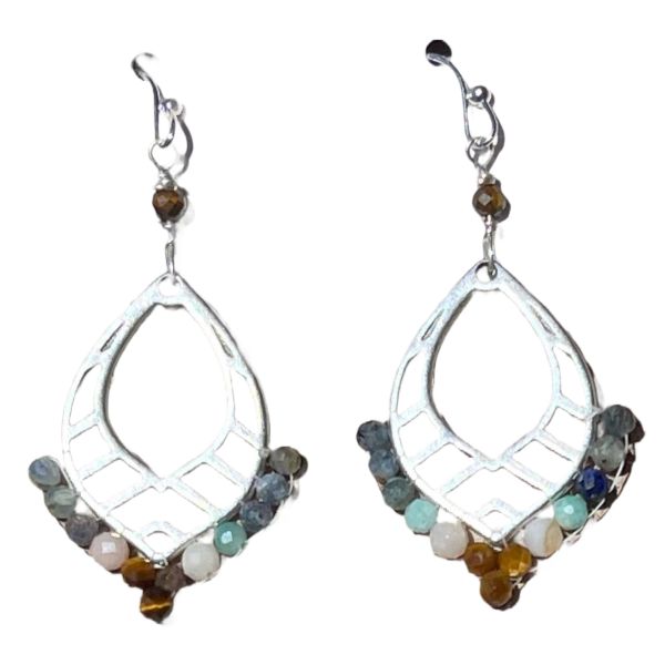 Woven Chandelier Earrings