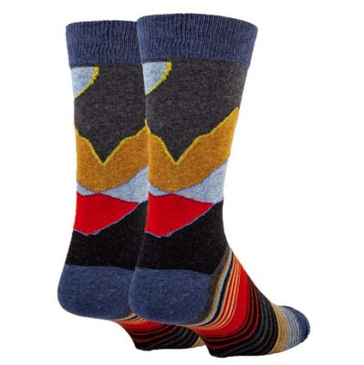 Sock It Up Men's Crew Socks, Midnight Skies