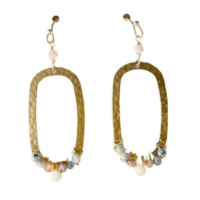 Woven Ovals w/Kyanite/Moonstone