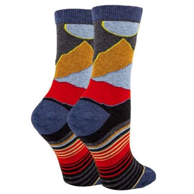 Sock It Up Women's Crew Socks, Midnight Sky