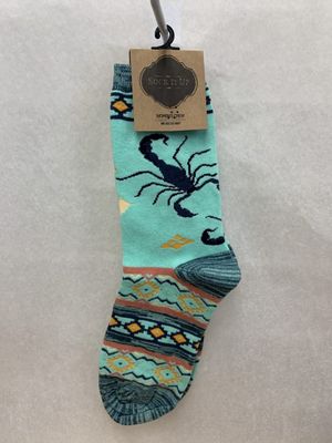 Women&#39;s Crew Socks, Scorpion Bite