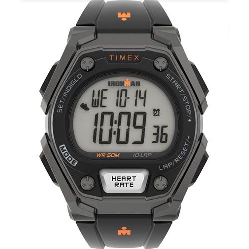 Timex Ironman Classic 10+ 43mm HRM Activity Grey Face Watch