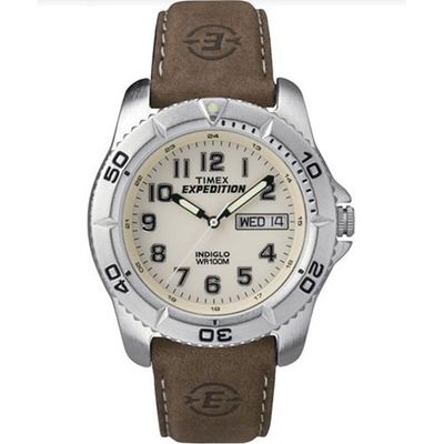 Timex Expedition Traditional  40mm Leather Strap Watch