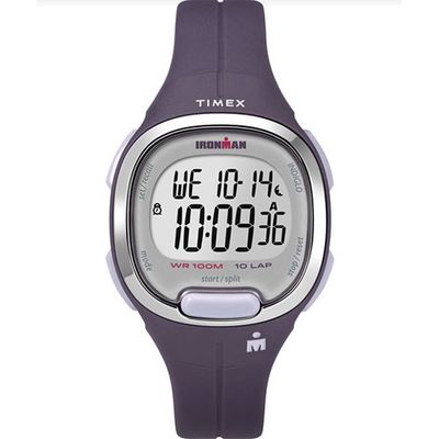 Timex Ironman Transit 33mm Mid-Size Purple Resin Strap Watch