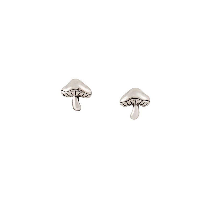 Tomas Jewelry Chubby Mushroom Stud Earrings