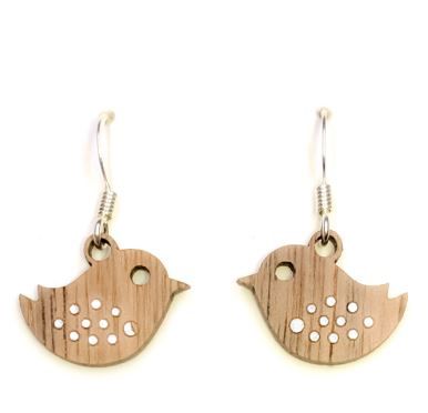 Chicks Twigs Earring-Walnut