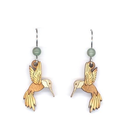 Hummingbird Earring-Maple
