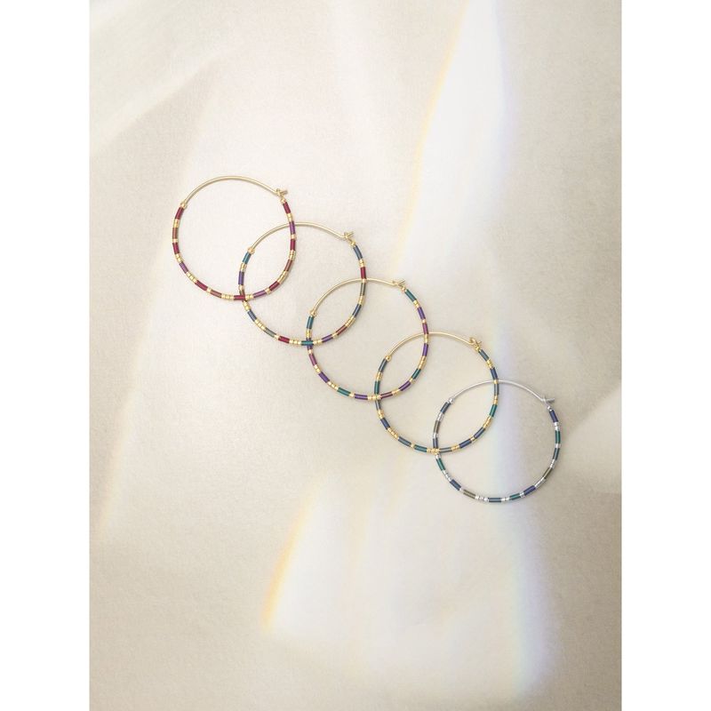 Sierra Large Hoop Earrings