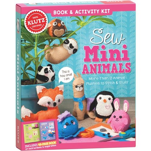 Sew Mini Animals Activity Kit