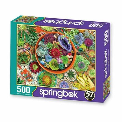 Springbok Puzzle - Succulent Garden 500 Piece