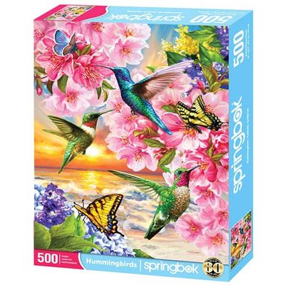 Springbok Puzzle - Hummingbirds 500 Piece