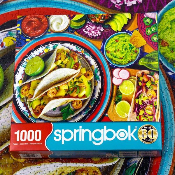 Springbok Puzzle - Taco Table 1000 Piece