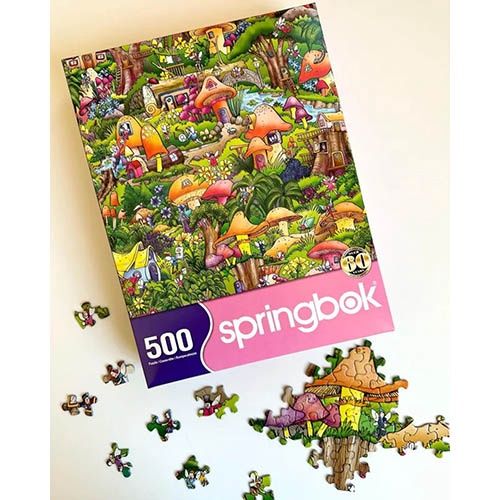 Puzzle - Fairytale Mushroom Forest 500 Piece