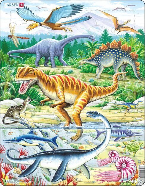 Dinosaur 35 Piece Children&#39;s Jigsaw Puzzle