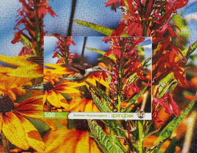 Springbok Puzzle - Summer Hummingbird