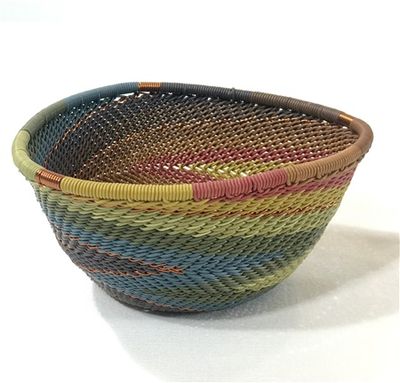 Bridge For Africa Telephone Wire Small Triangle Bowl