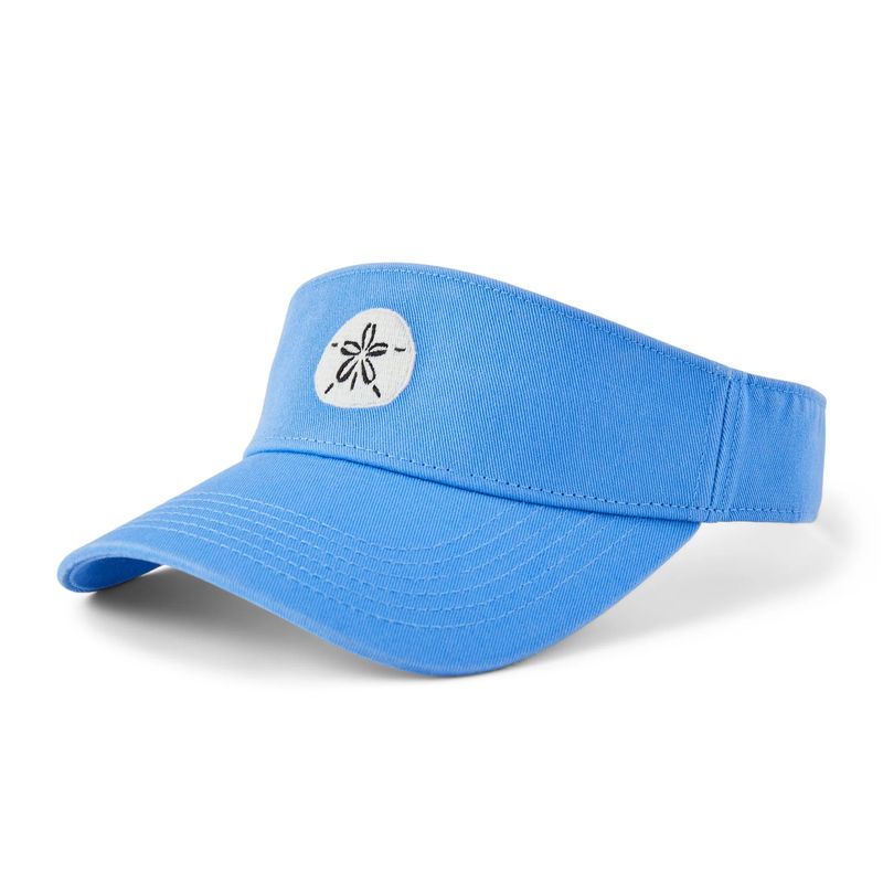 Adult Unisex Woodcut Sand Dollar Chill Cap Visor