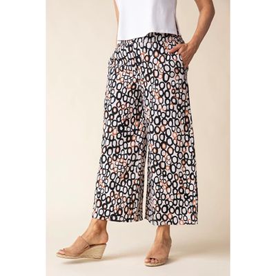 Linen Inner Circle Easy Flood Pant
