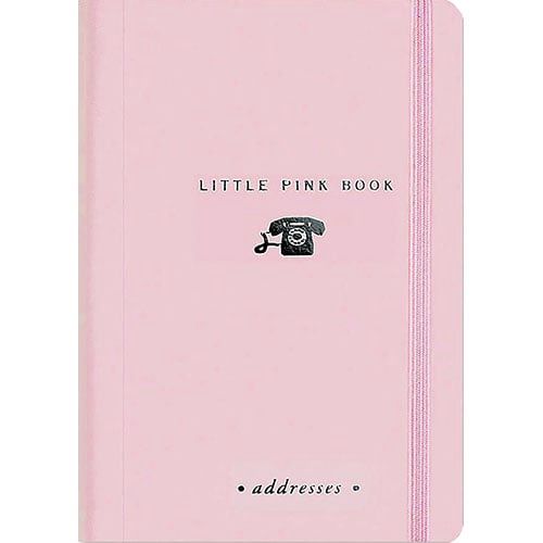 Address Book-Little Pink Book Of Addresses
