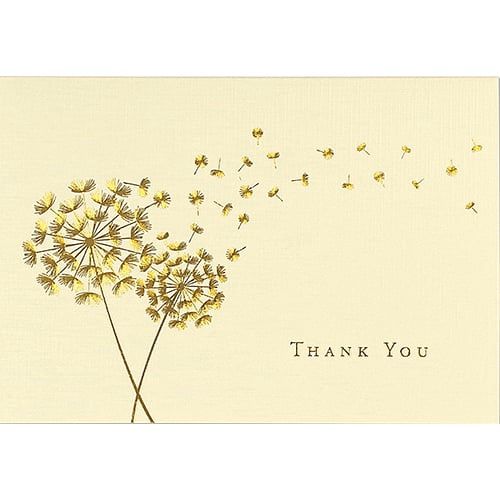 Note Cards-Dandelion Wishes Thank You