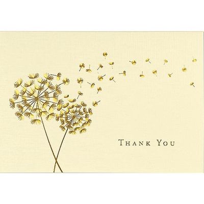 Note Cards-Dandelion Wishes Thank You