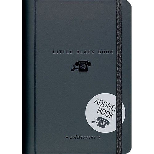 Address Book-Little Black Book Of Addresses
