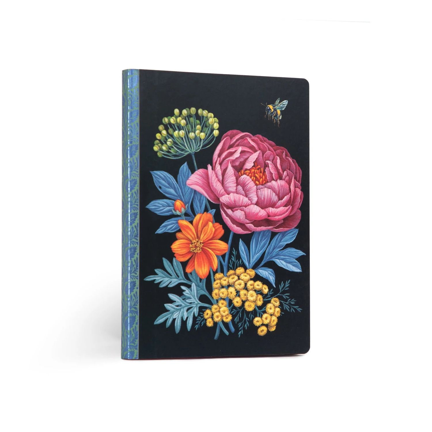 Gilded Edge Notebook-Abundant Bouquet