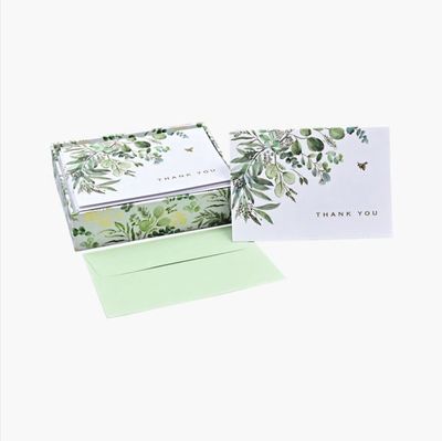 Peter Pauper Press Note Cards - Eucalyptus Thank You