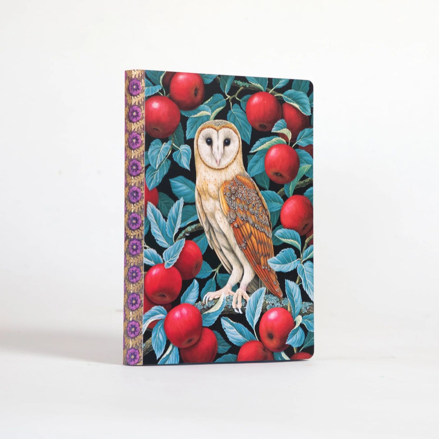 Gilded Edge Notebook-Barn Owl