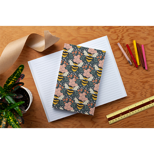 Journal,Layflat - Honeycomb Bee