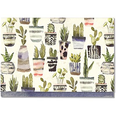 Note Cards-Watercolor Succulents