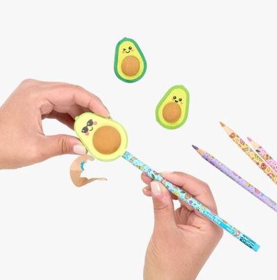 Ooly Avocado Love Erasers &amp; Sharpener