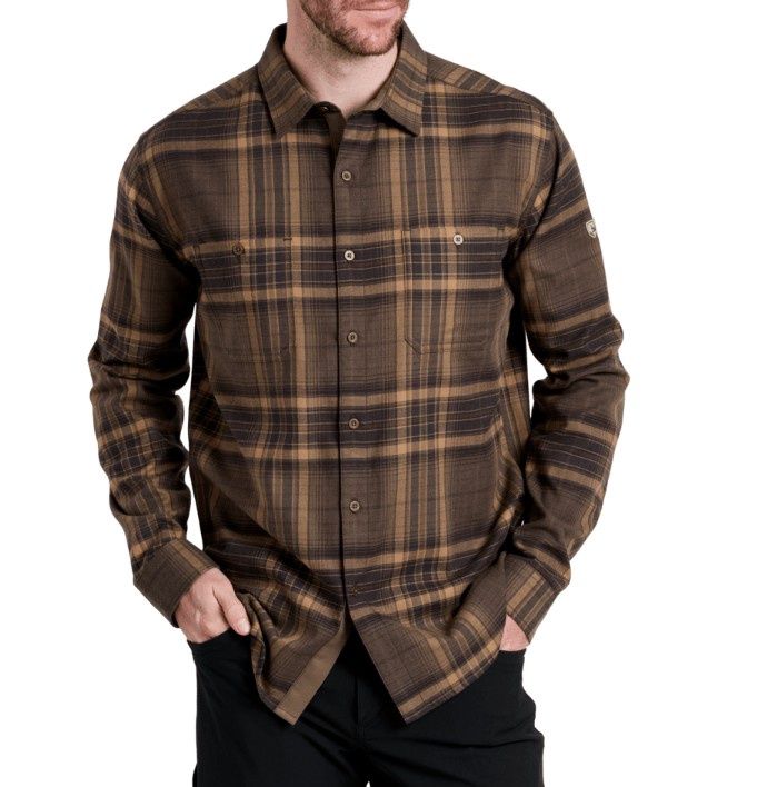 Fugitive Flannel Men&#39;s Long Sleeve Shirt
