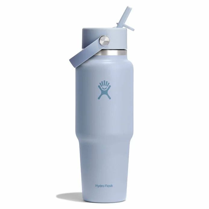 32 Oz Travel Bottle w/Flex Straw Cap