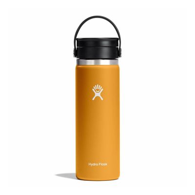 Wide Hydro Flask w/Flex/Sip Lid (Coffee), 20 Oz