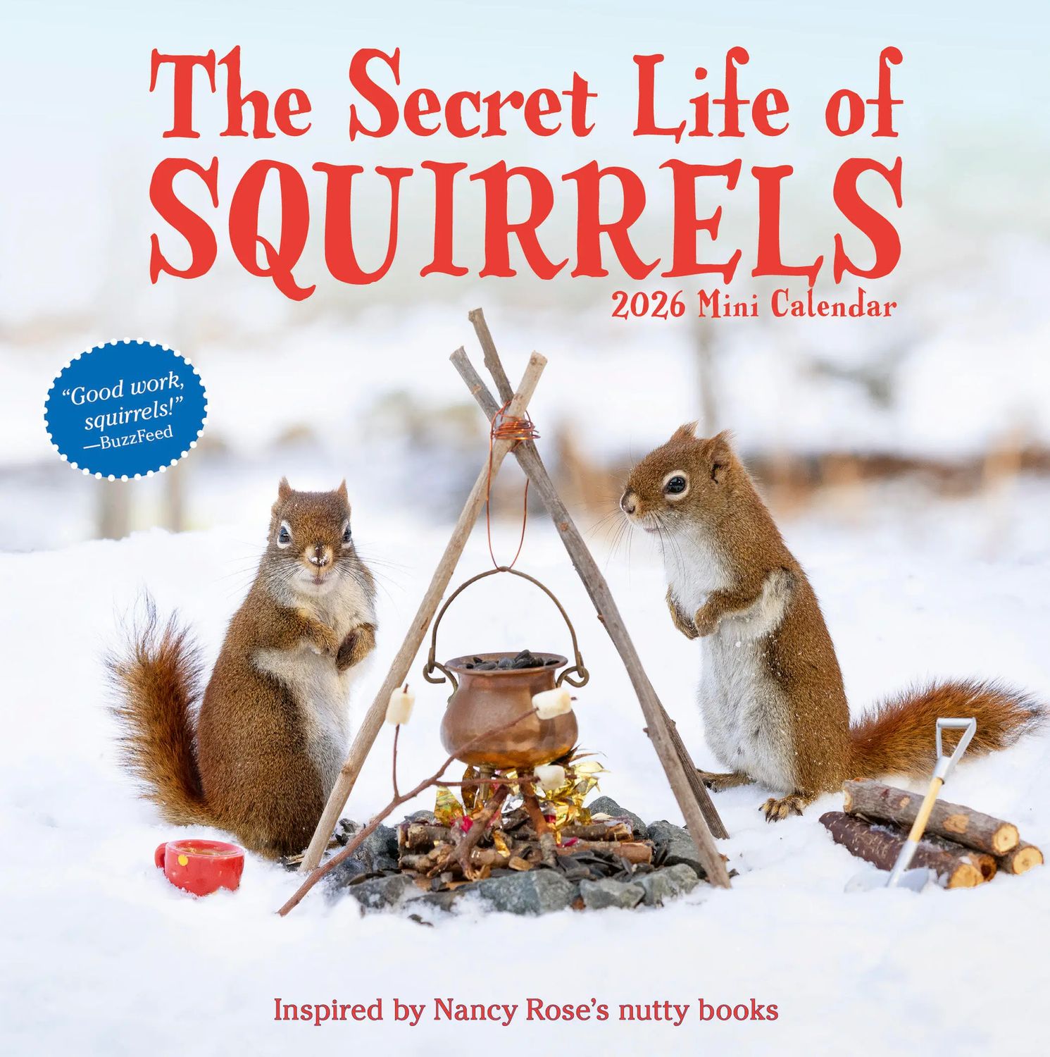 Calendar, Mini-Secret Life of Squirrels