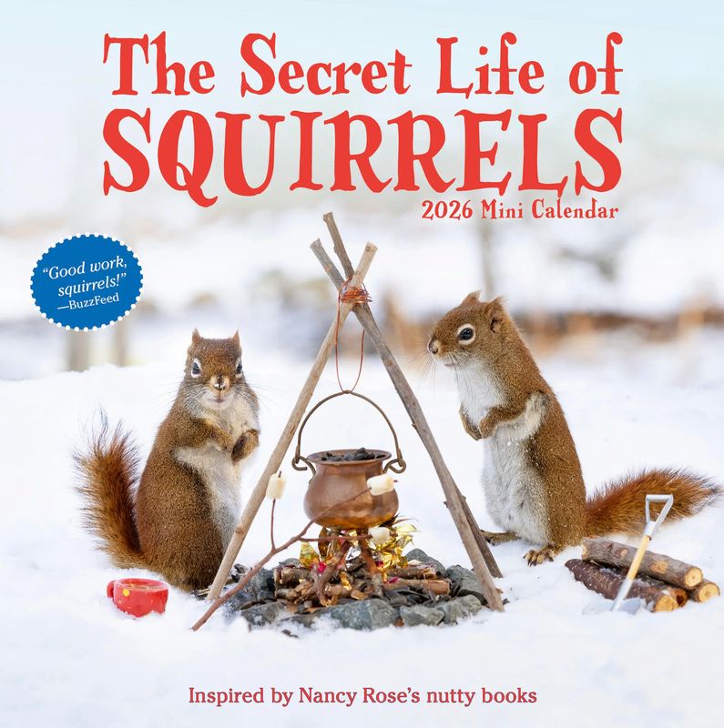 Calendar, Mini-Secret Life of Squirrels