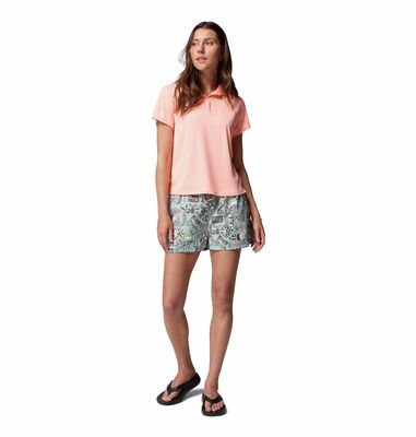 Rugged Water Printed Women&#39;s Short
