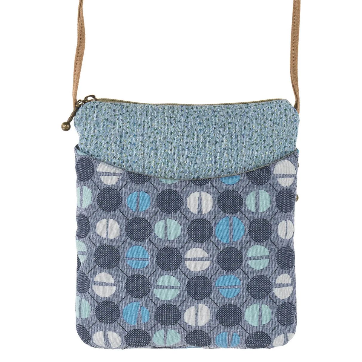 Cupcake Small Crossbody Bag, Color: Pod Denim