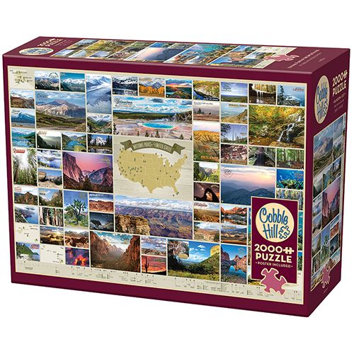 Puzzle-National Parks of the United States 2000 Piece