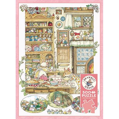 Puzzle-Brambly Hedge: Picnic Preparations 500 Piece
