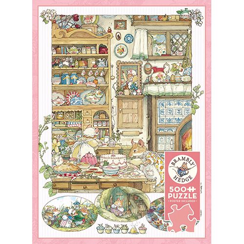 Puzzle-Brambly Hedge: Picnic Preparations 500 Piece