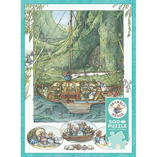 Puzzle-Brambly Hedge: All Aboard! 500 Piece