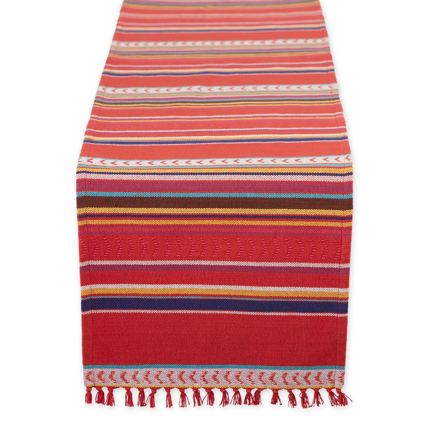 Table Runner - Baja Stripe Rug Weave